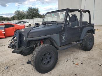  Salvage Jeep Wrangler