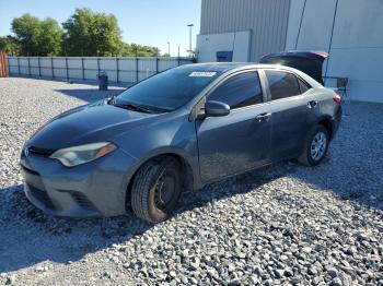  Salvage Toyota Corolla