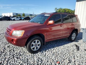  Salvage Toyota Highlander