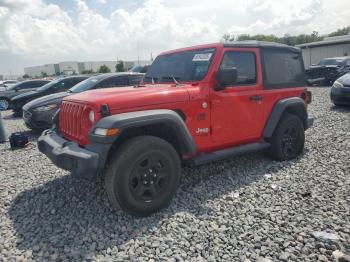  Salvage Jeep Wrangler