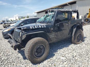  Salvage Jeep Wrangler