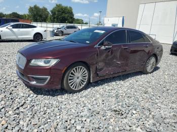  Salvage Lincoln MKZ