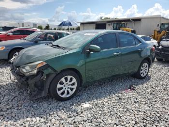  Salvage Toyota Corolla