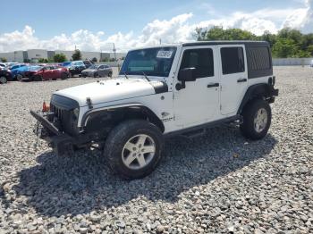  Salvage Jeep Wrangler