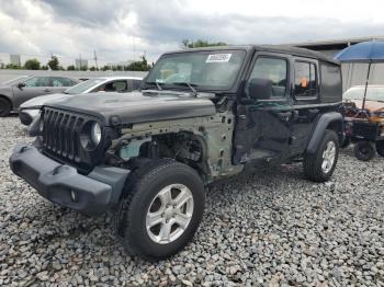  Salvage Jeep Wrangler