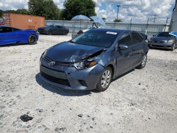  Salvage Toyota Corolla