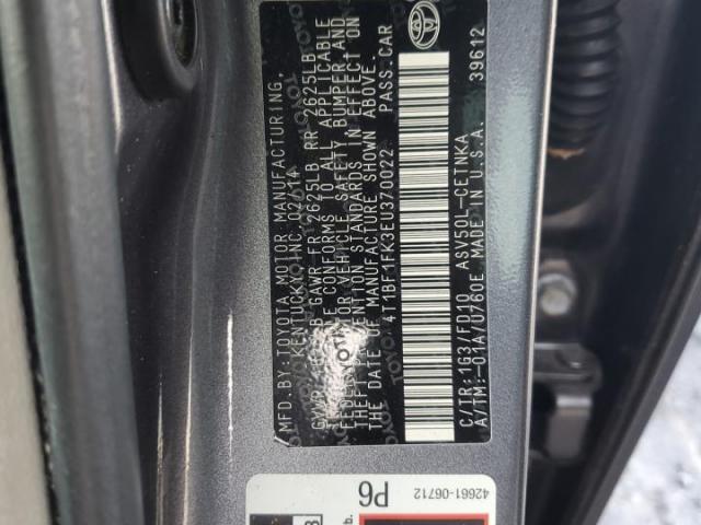 Toyota Camry L Image 11