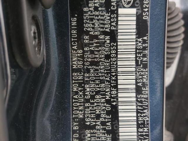 Toyota Camry Le Image 7