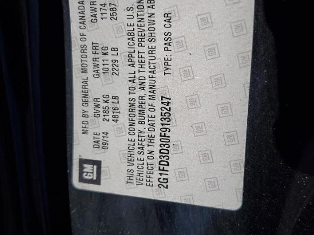 Chevrolet Camaro Lt Image 2