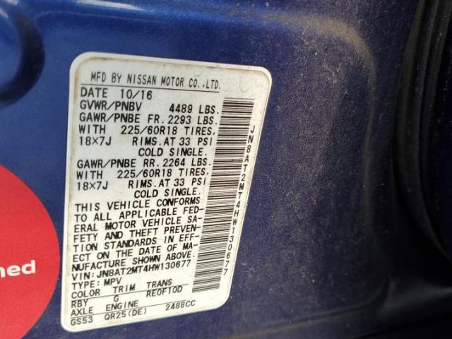 Nissan Rogue S Image 14