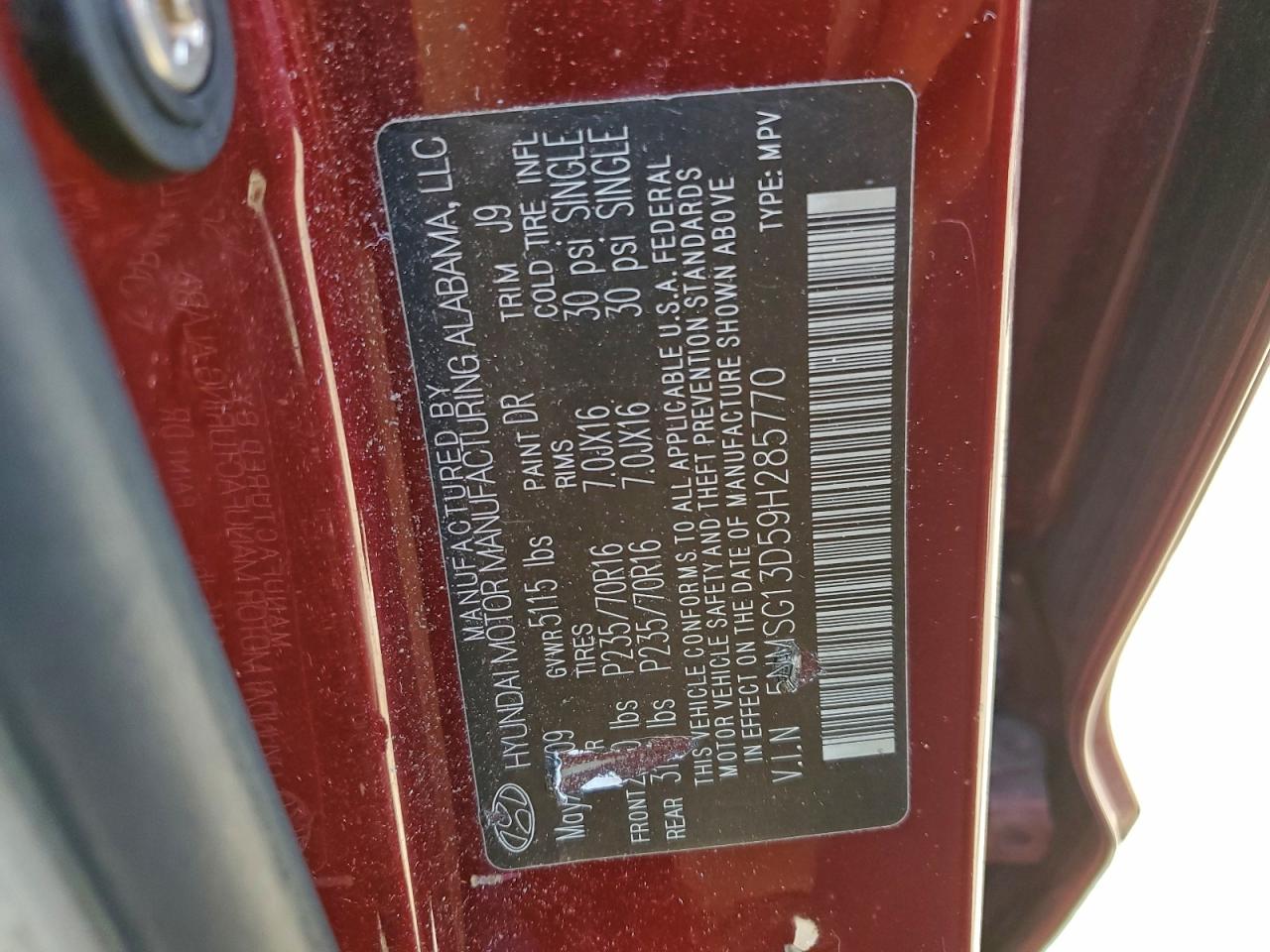 Hyundai SANTA FE Gls Image 10