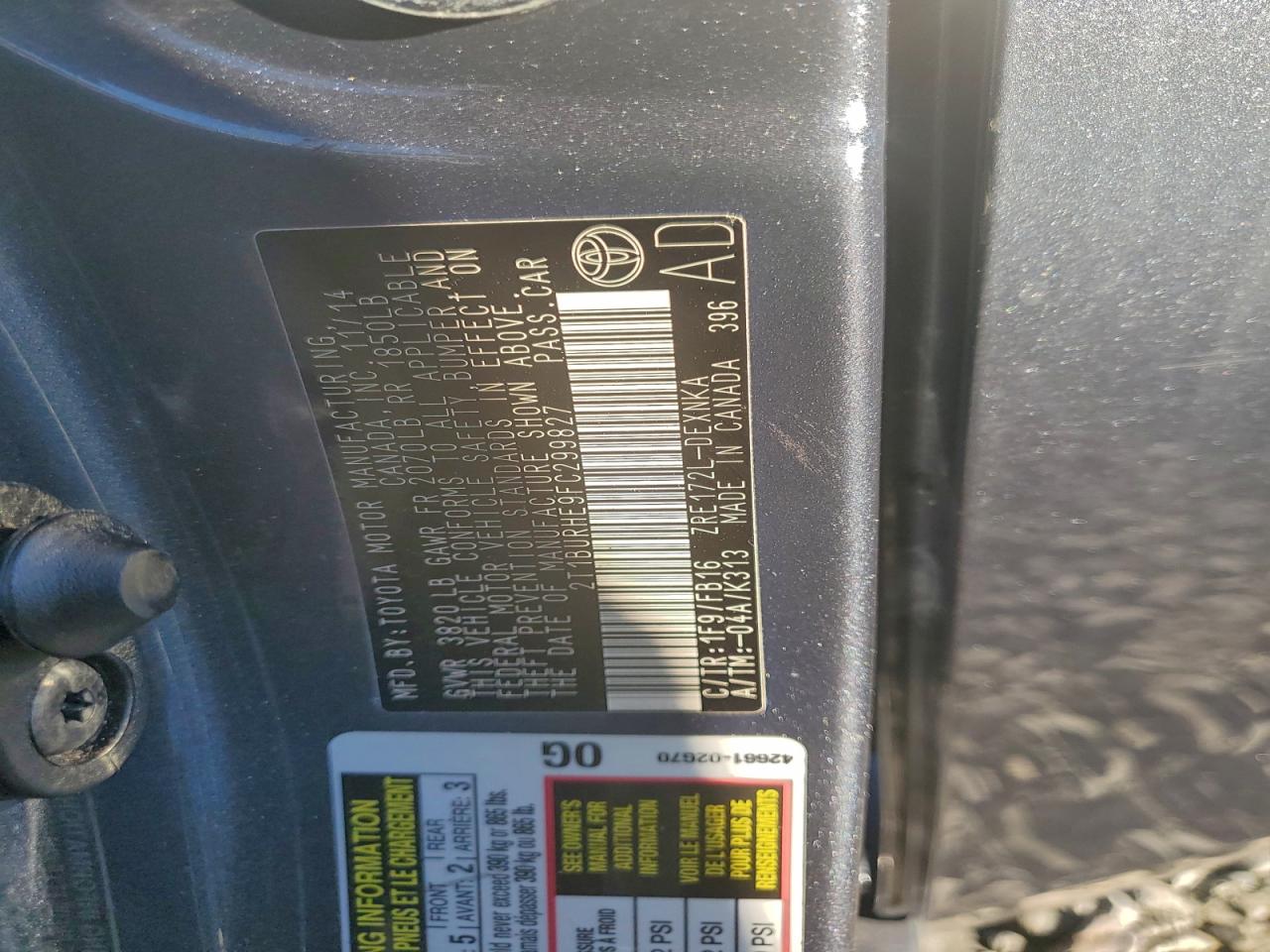 Toyota Corolla L Image 11