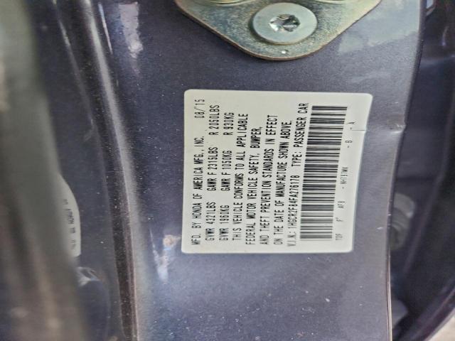 Honda Accord Exl Image 12