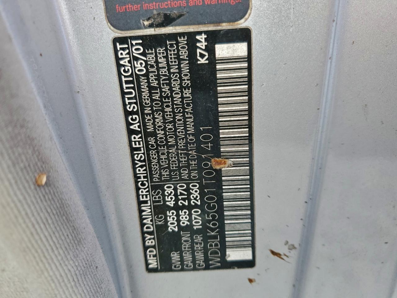 Mercedes-Benz Clk-class 320 Image 8