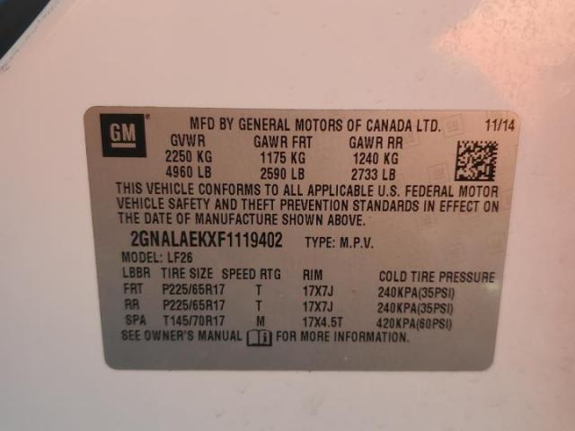 Chevrolet Equinox Ls Image 12