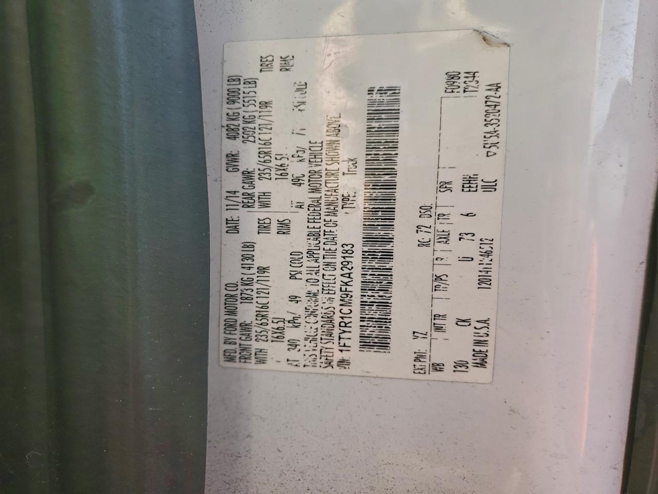 Ford Transit T-250 Image 12