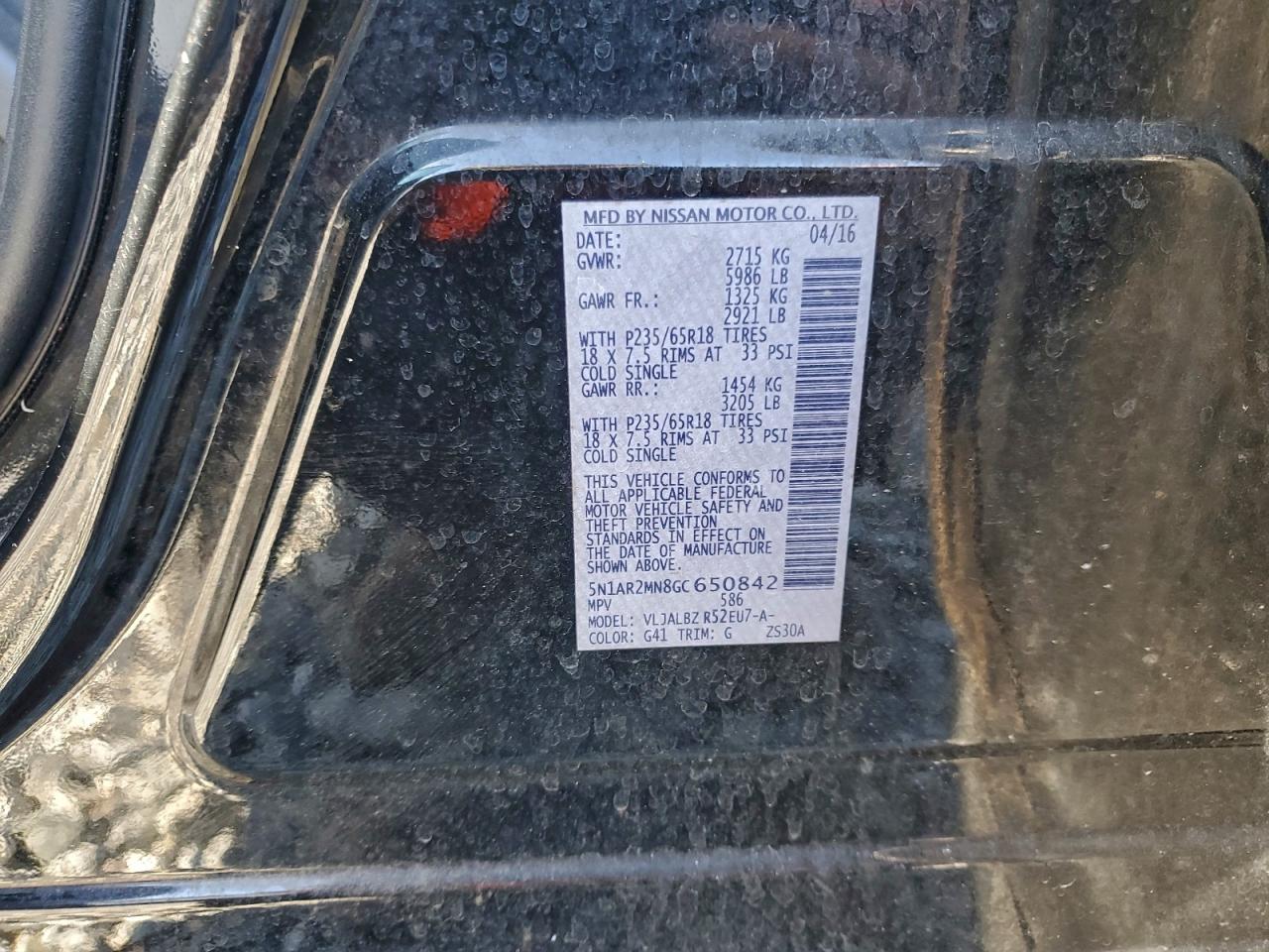 Nissan Pathfinder S Image 7