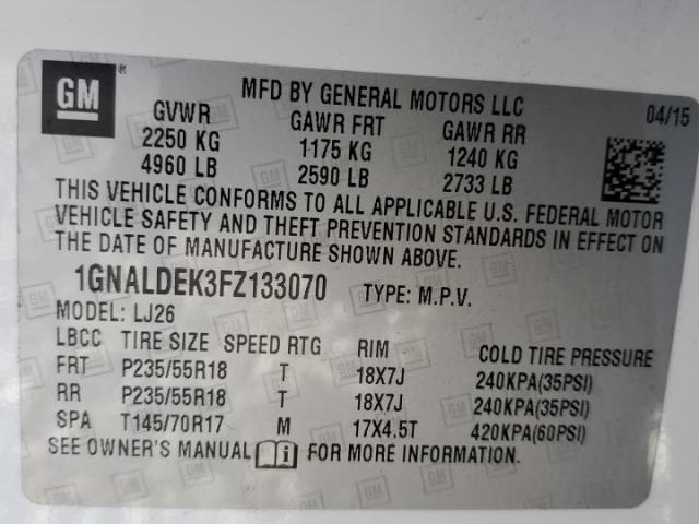 Chevrolet Equinox Ltz Image 8