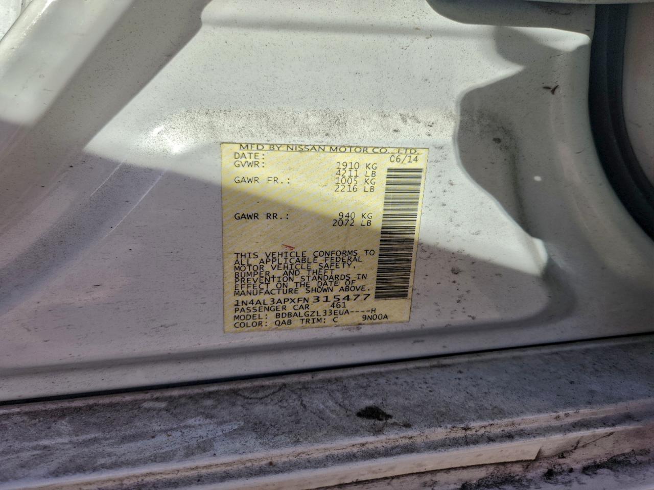 Nissan Altima 2.5 Image 3