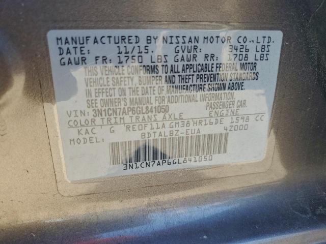 Nissan Versa S Image 11