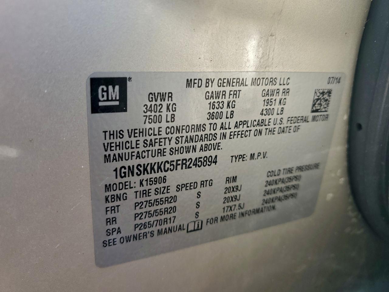 Chevrolet Suburban K1500 Ltz Image 12