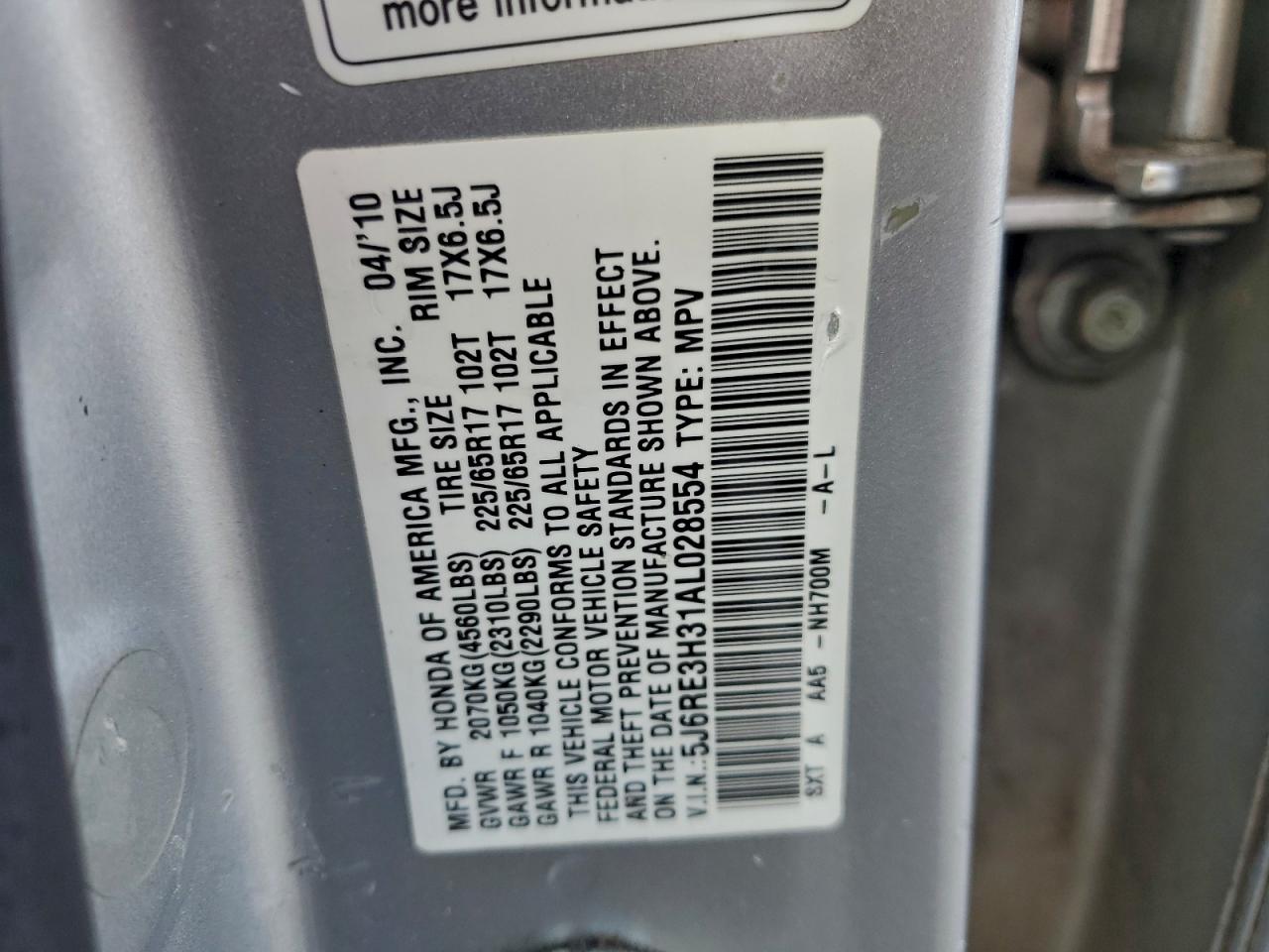 Honda Crv Lx Image 14