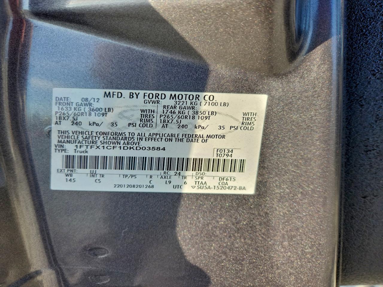 Ford F-150 Super Cab Image 8