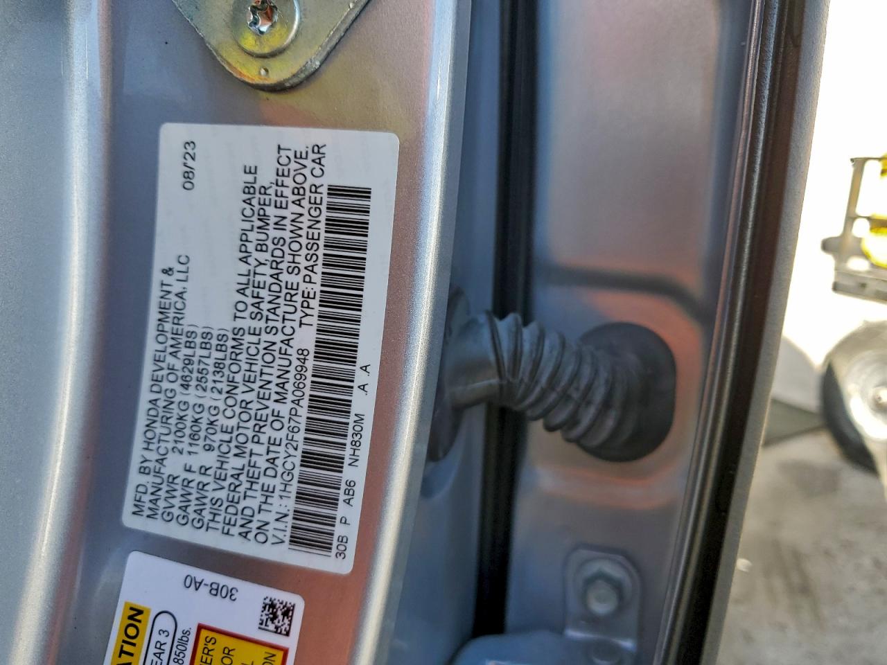 Honda Accord Hybrid Exl Image 10