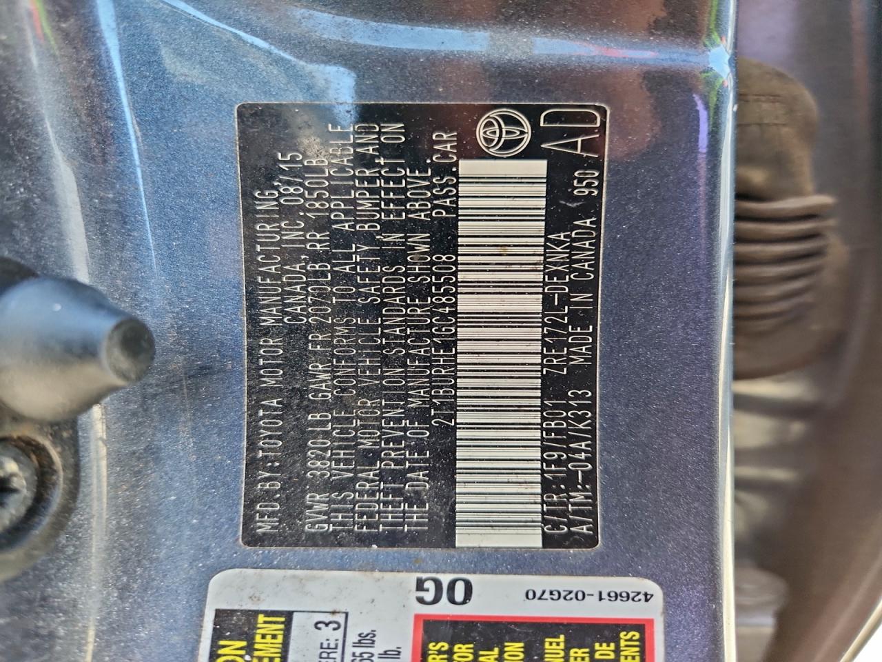 Toyota Corolla L Image 11